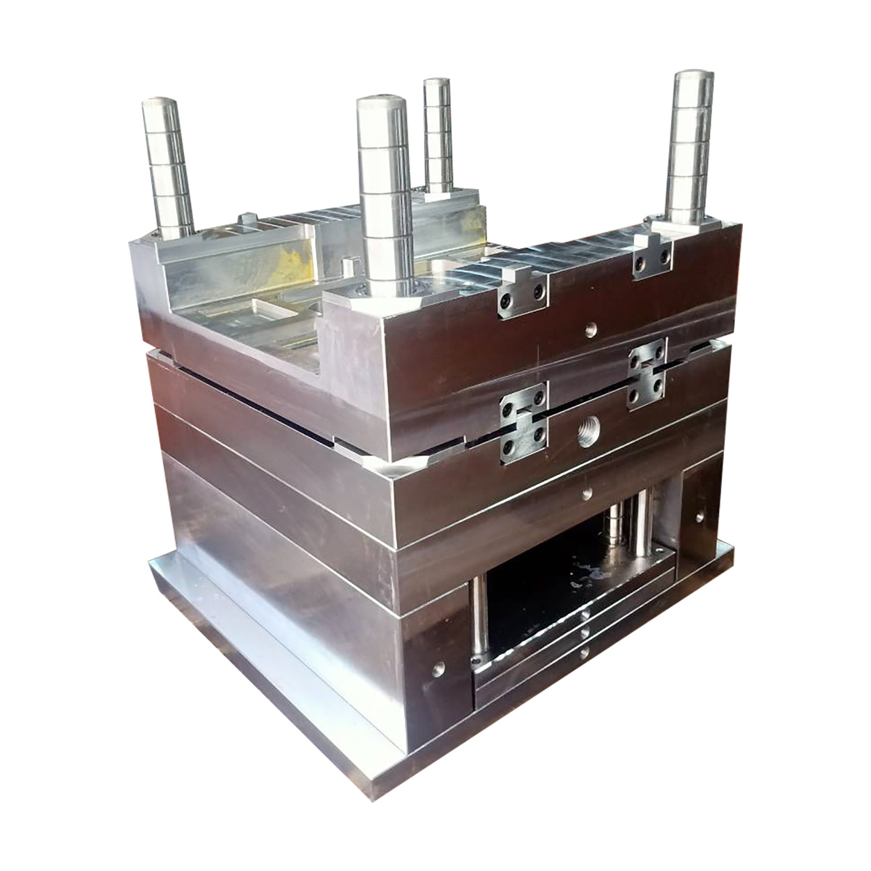 模具边锁pl38pl50模具配件方形辅助器定位块塑胶模具配件注塑模具