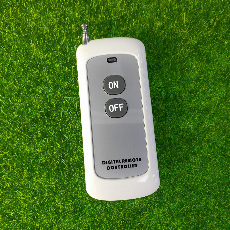 新款英文onoff两键符大按钮无线摇控灯具开关手柄二键遥控发射器