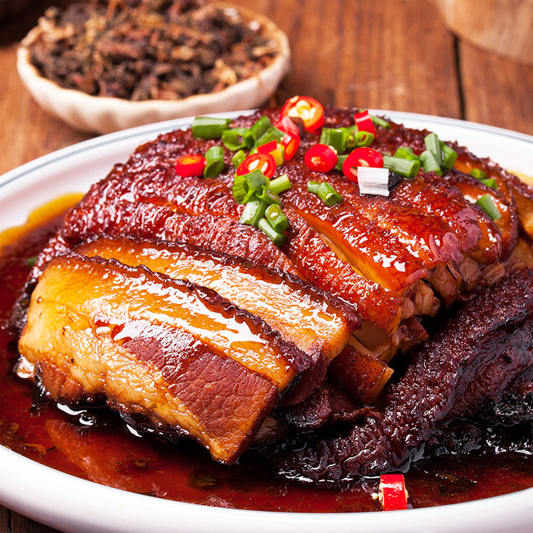 梅菜扣肉碗装500g包邮酒店餐饮食材半成品菜加热即食红烧肉扣肉