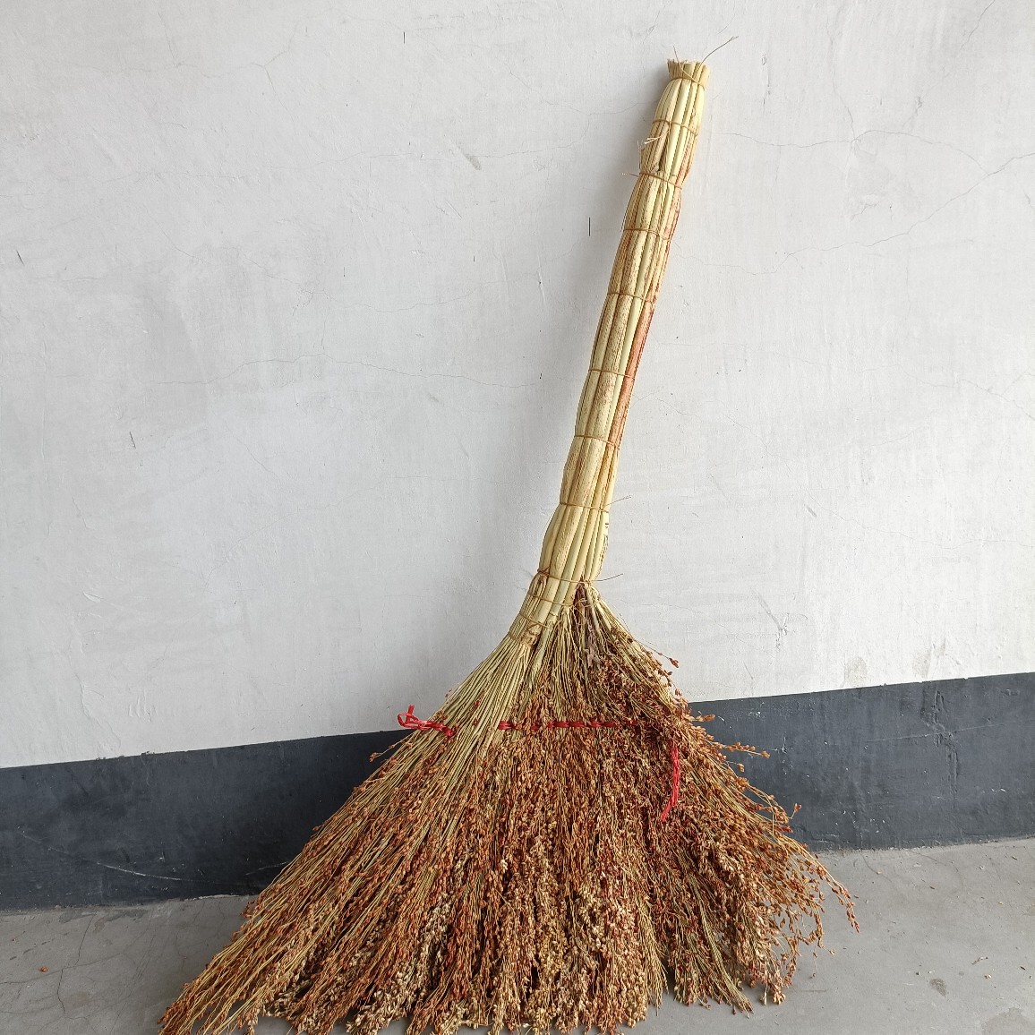 扫把单个扫帚用具高梁除尘笤帚扫地庭院杆子高粱苗加厚家用农村仓
