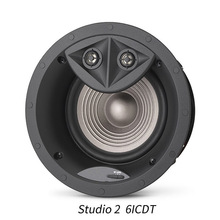 STUDIO2 6ICD吸顶喇叭入墙嵌入式音箱吊顶音响家用5.1影院套装