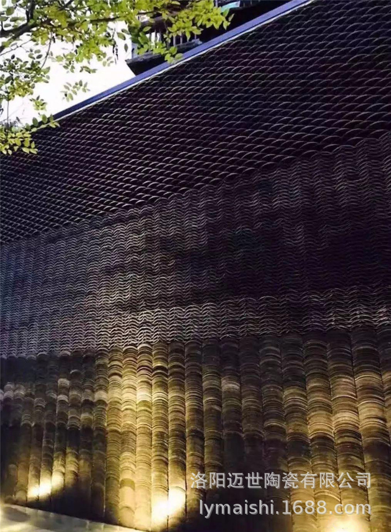 青瓦条仿古瓦装饰立瓦仿古青瓦片铺地青瓦古建青瓦立瓦小青瓦条