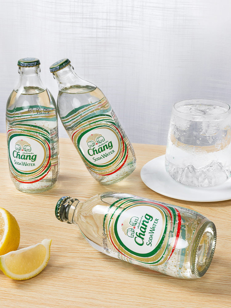 泰国泰象牌苏打水 325ml*24瓶装原味大象苏打水饮料气泡水整箱