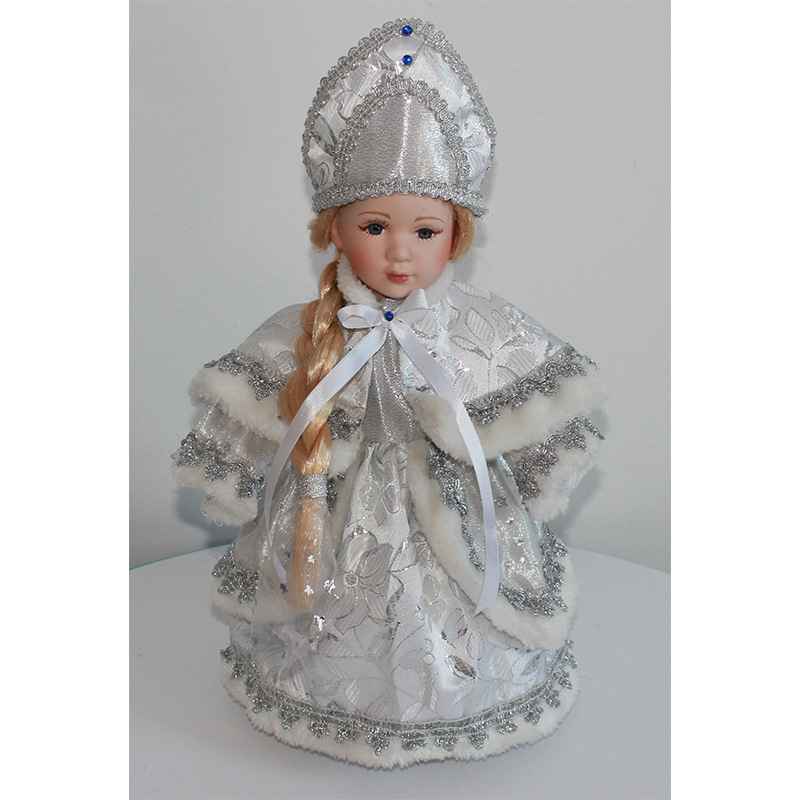 kevina出品30厘米俄罗斯雪娃雪姑娘洋娃娃圣诞礼品玩偶冬装娃娃