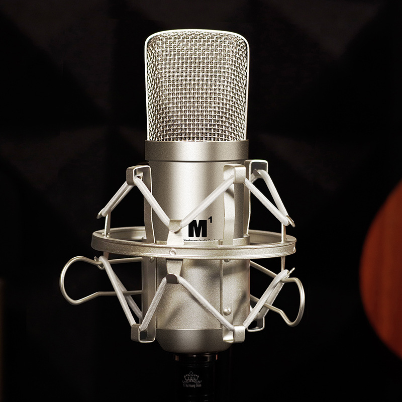 艾肯m1 icon pro audio电容麦克风大振膜话筒直播录音唱歌-阿里巴巴