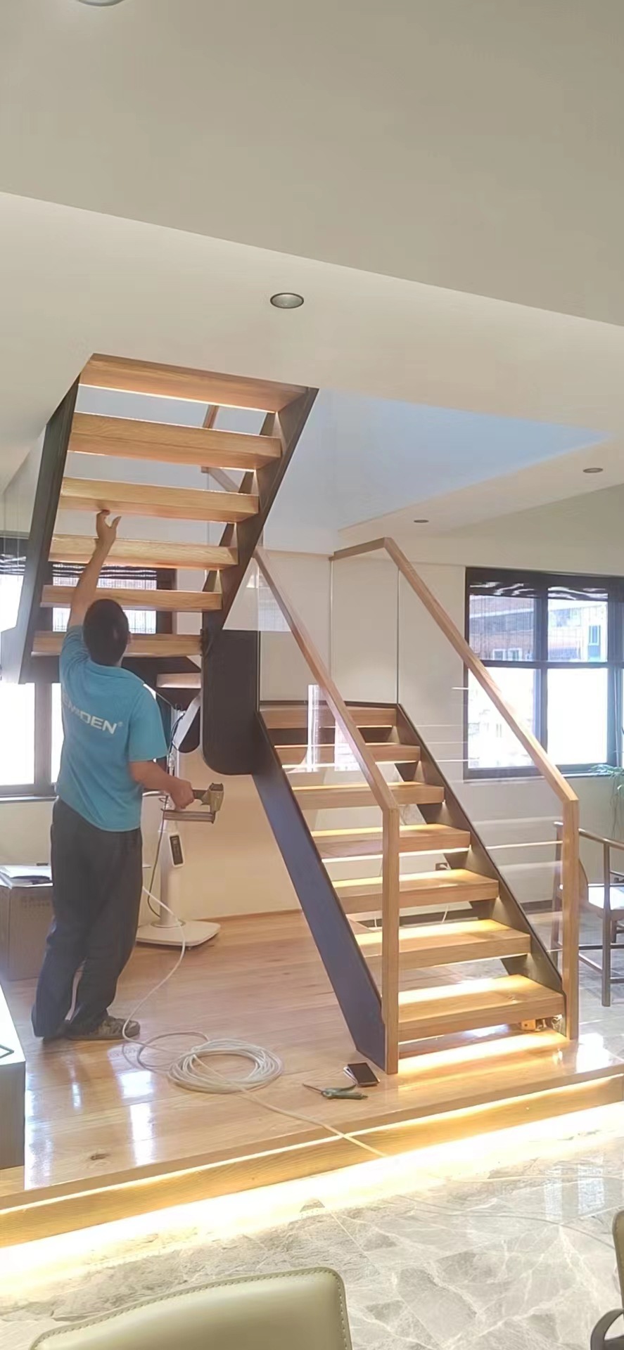 成品楼梯直梁楼梯