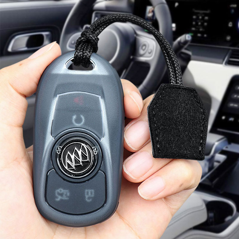 适用别克君威钥匙套君越昂科威gl8es昂科旗gl6微蓝velite6昂扬扣