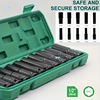 10pcs Heavy Duty 1/2 Drive Impact Socket set Chrome六角套筒|ru 10pcs Heavy Duty 1/2 Drive Impact Socket set Chrome六角套筒|ru