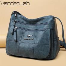 Many Pockets Shoulder Crossbody Bags for Women 2022 Brand跨