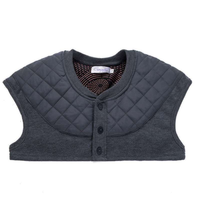 护肩保暖睡觉中老年男加厚加绒护肩膀颈椎坎肩防寒背心纯棉秋冬季