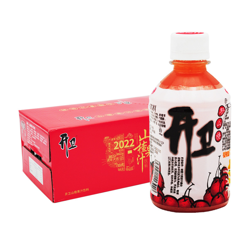 98成交783件相似胜基开卫野山楂汁280g*15瓶 果汁饮料
