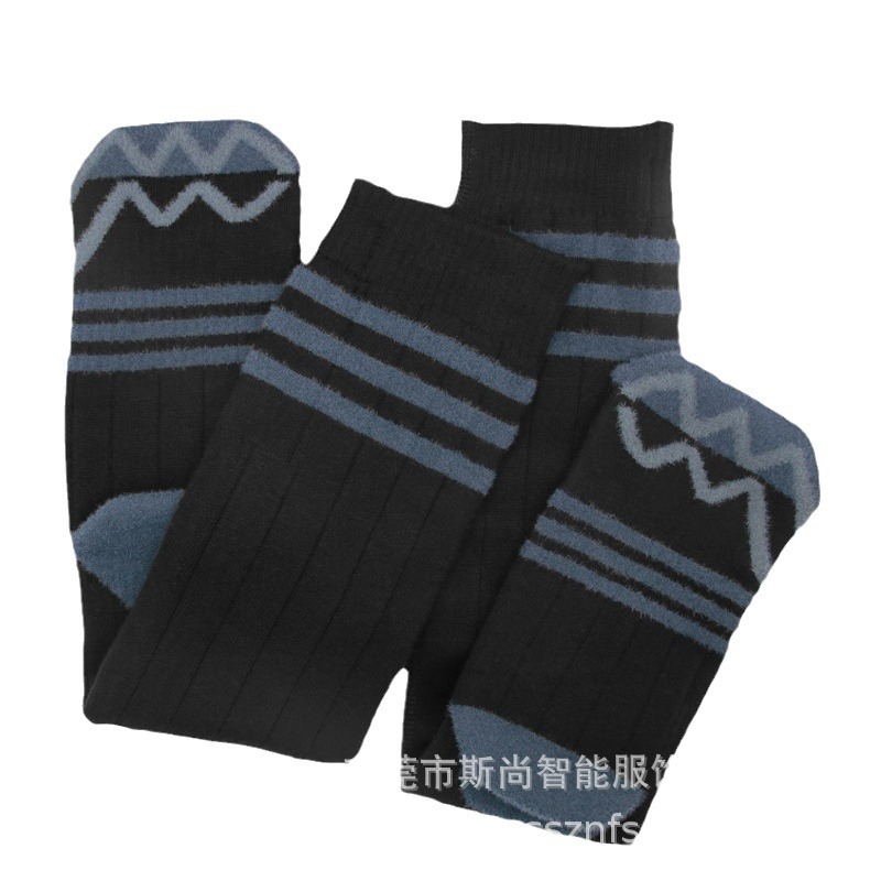 Trendy Autumn and Winter Heating Socks Fantastic Foot Warming Appliance Hot App Temperature Control Pure Cotton Heating Long Socks Wholesale Socks for Women