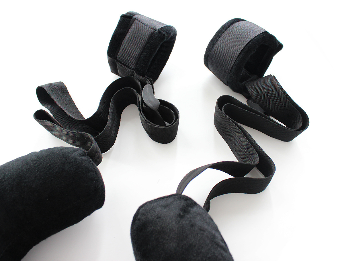 sm分腿枕捆绑束缚绑带调教夫妻性爱u形枕头情趣用品成人女性玩具