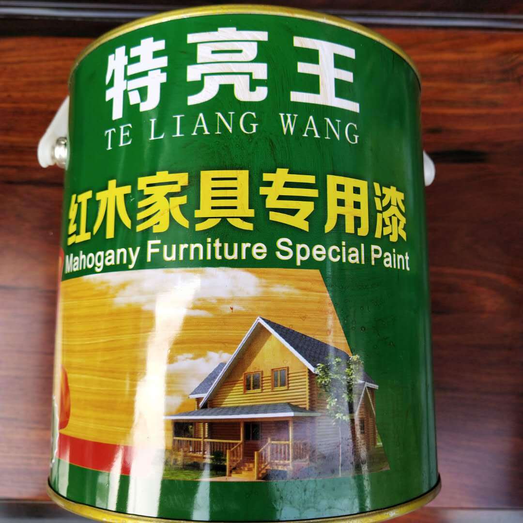 红木家具手擦漆 酸枝花梨亮光漆亮油合成大漆手感漆 2kg/桶