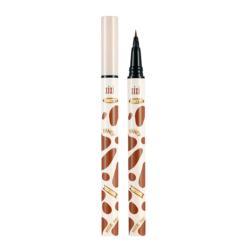 Xixi American Retro Smooth Eyeliner Quick-Drying Waterproof Sweat-Proof Not Smudge down to Outline Shadow Eye Shadow Pen