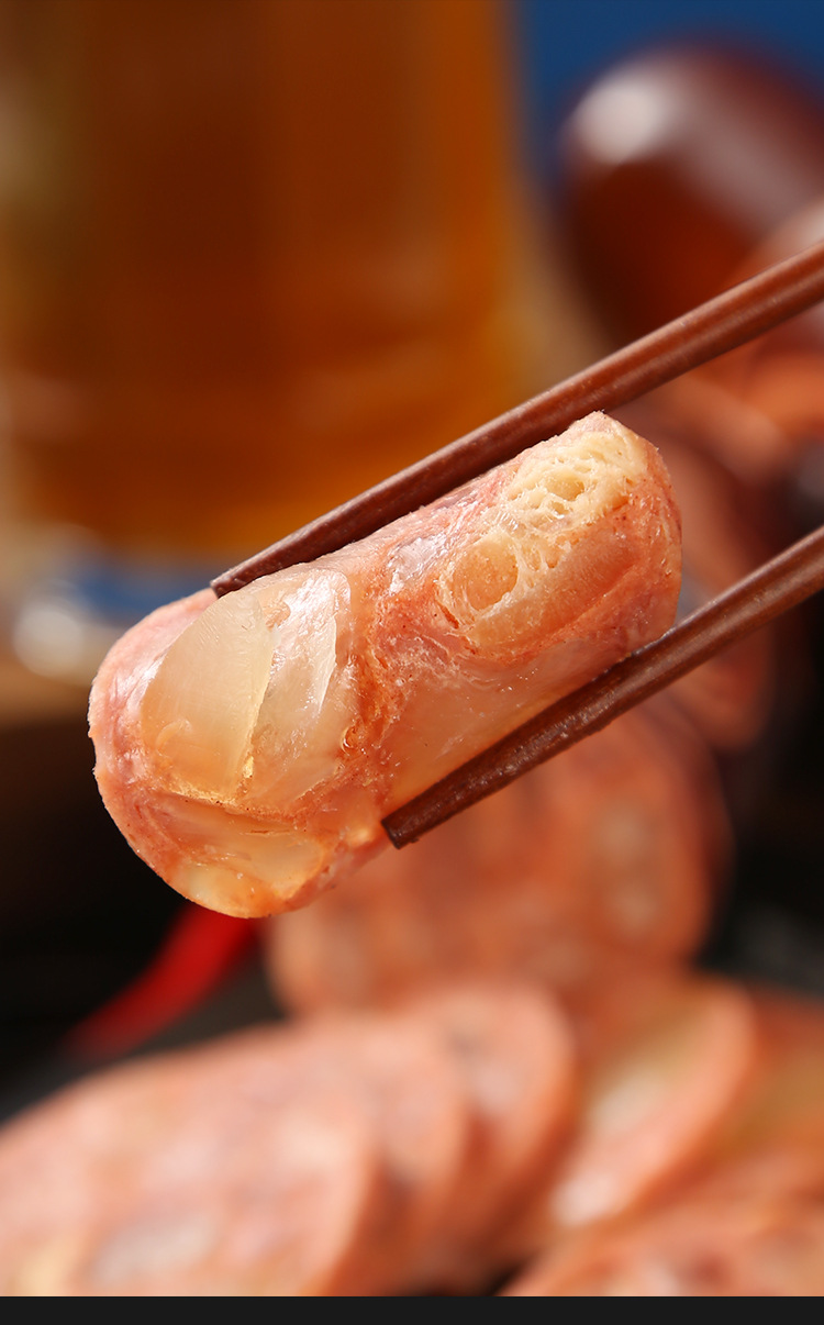 俄罗斯风味牛筋肠牛肉香肠火腿筋道350g下酒菜烧烤食品