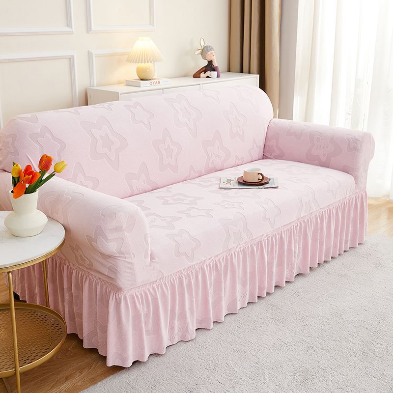 Thickened Skirt Jacquard Sofa Cover All Wrapped Cover Sofa Cover Universal Non-Slip Dustproof Sofa Slipcover Sets