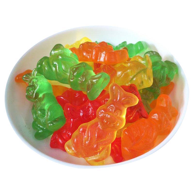 散装喜多多橡皮糖混搭德国口味酸q糖果汁水果软糖汉堡可乐虫批 发