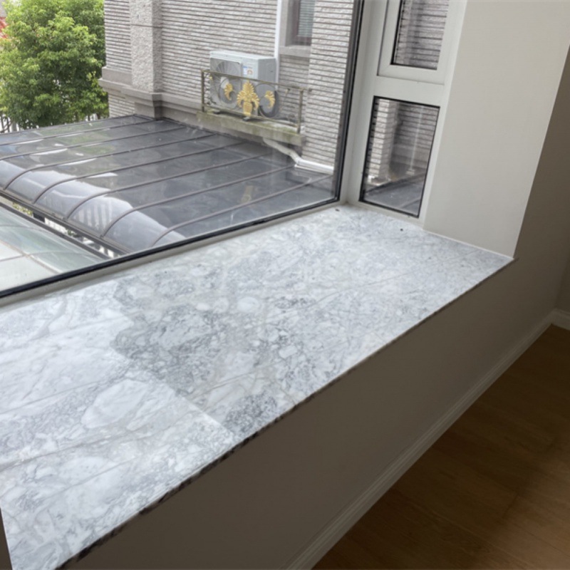 窗台石大理石中岛台台面楼梯门槛淋浴房底座岩板背景吧台一件代发