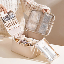 化妆包女2023新款便携大容量化妆袋化妆箱旅行化妆刷化妆品收纳包