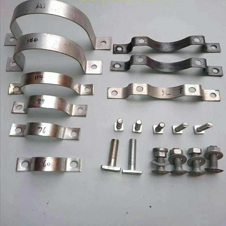 扁铁抱箍 镀锌抱箍 热镀锌抱箍 圆钢抱箍 底衬抱箍 电线杆抱箍