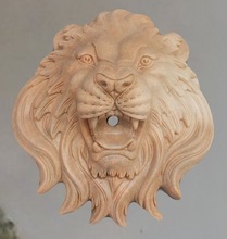 喷水石雕晚霞红喷水狮子头家用欧式兽头动物庭院室内外挂件装饰