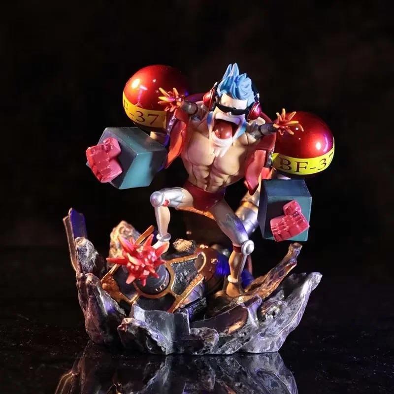 海贼王 g5 草帽海贼团 弗兰奇 战斗场景 模型摆件 盒装动漫手办-阿里