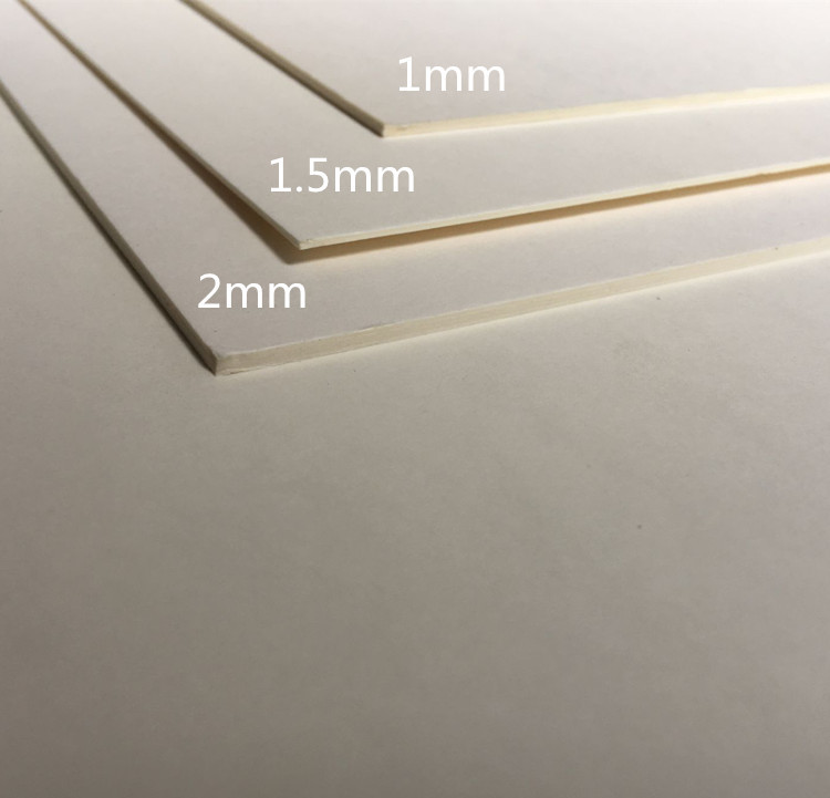 白卡纸1-2mm模型厚纸板8k4ka1双面白a2a3a4绘图卡纸u胶硬纸板