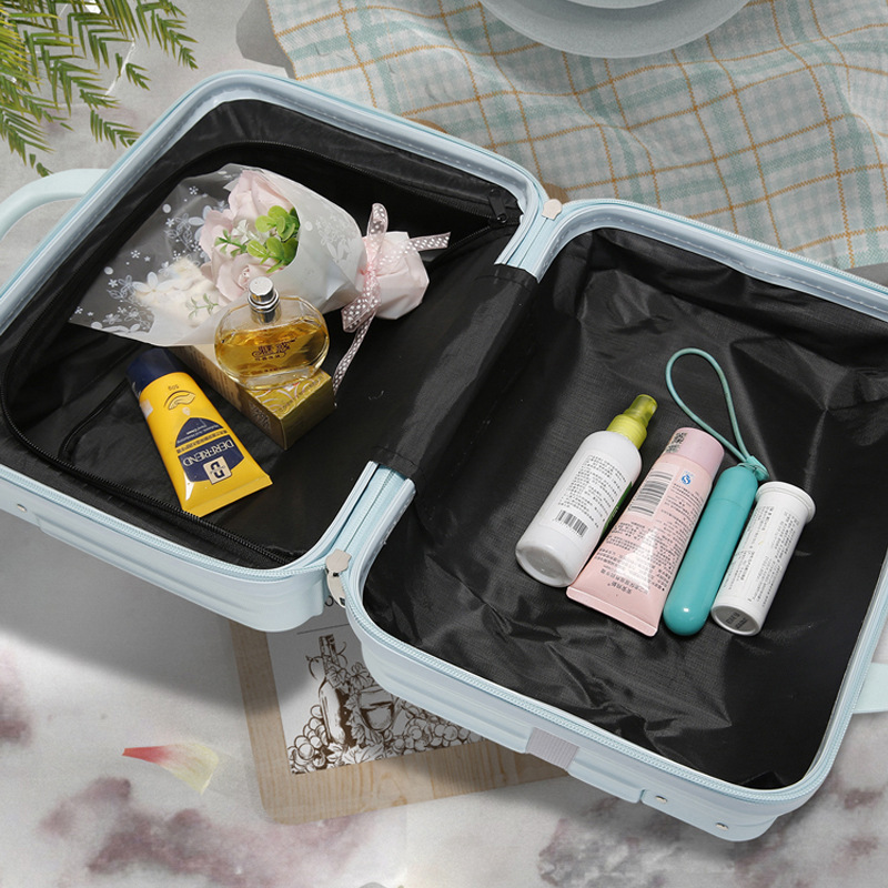 Suitcase 14-Inch 16-Inch Makeup Case Gift Small Mini Travel Password Suitcase Storage Bag Wholesale