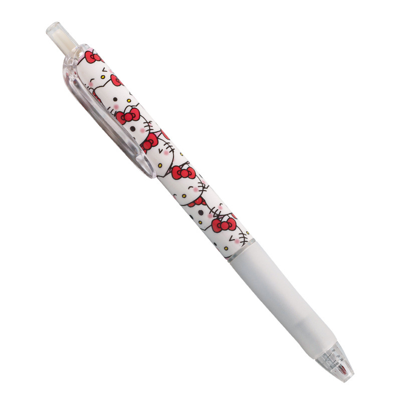 INS Good-looking Hello Kitty Clow M Press Gel Pen Cute Cartoon Student Quick-Drying Brush Question Pen Black Pen