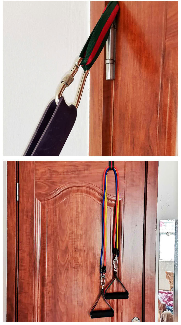 新款拉力绳门扣 拉力器配件 门夹 室内瑜伽健身器材 门锚批发