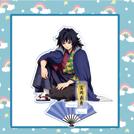 鬼灭之刃动漫亚克力大立牌定制人物周边透明双面人型立牌厂家现货