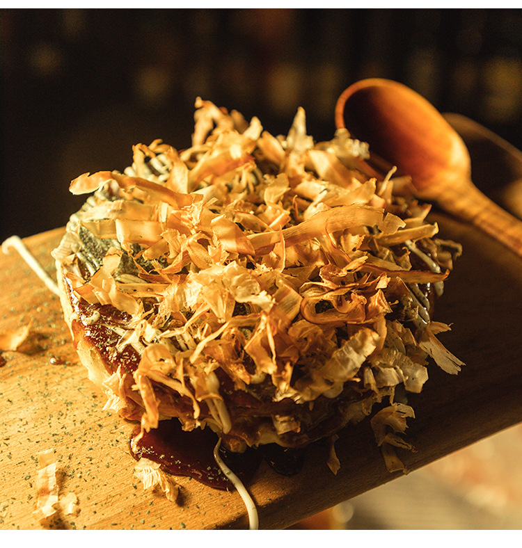 日本料理食材章鱼烧小丸子材料商用鲣鱼木鱼花刨柴鱼片500g