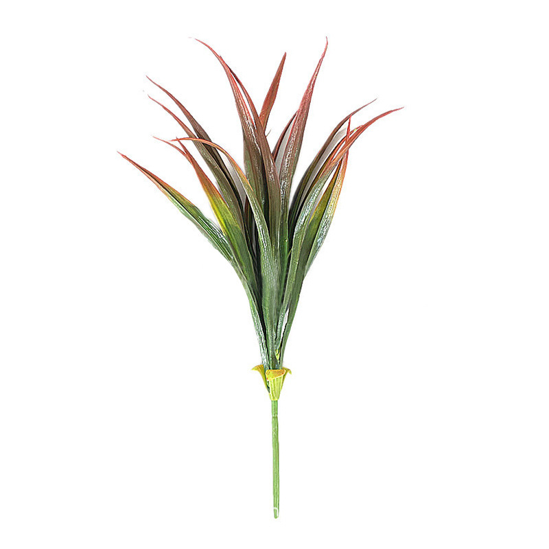 Simulation Green Plant Simulation Chlorophytum Grass Green Leaf Green Leaf Simulation Plant Greening Project Soft Decoration Fake Leaves Fake Flower