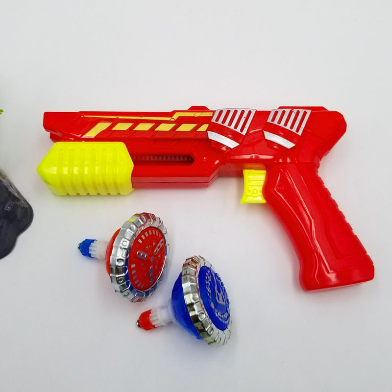 10元 陀螺枪合金发光陀螺战斗魔幻旋转儿童玩具男孩小孩吊板十元