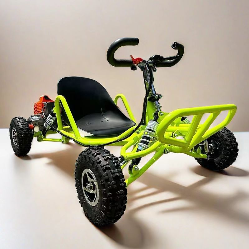 新款越野卡丁车两冲拉力赛车全地形utv四轮儿童漂移沙滩山地车
