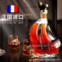 法国进口洋酒礼盒装 3l大酒xo级别白兰地珍珠棉包装oem定制大洋酒