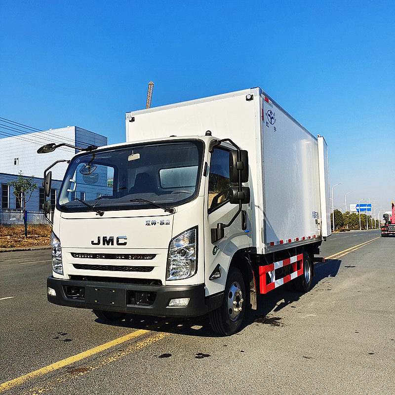 新现货水饺速冻食品冷冻车 国六江铃凯运4米2冷藏冷冻保温车 报价