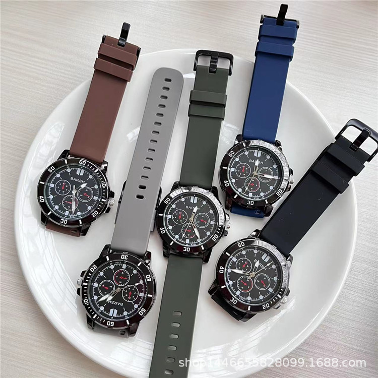 手表女学生韩版简约气质潮流复古硅胶带初高中腕表代销批发