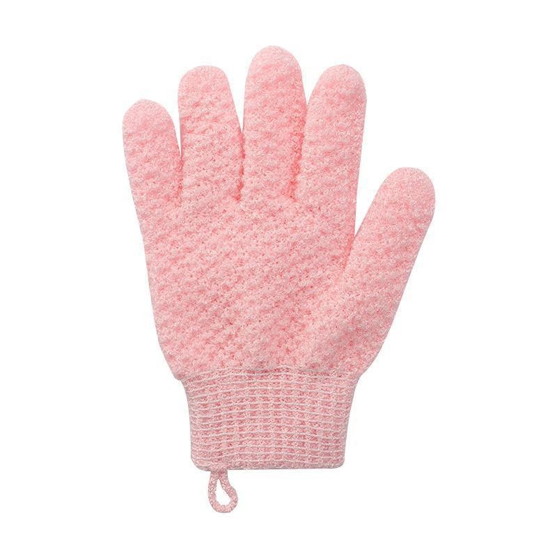 Factory in Stock Bath Five Finger Bath Gloves Bath Towel Jacquard Nylon Mud Bath Gloves Stall Wholesale