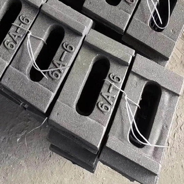 建源道轨焊接压板 s型压轨器 铁路固定器材 焊接板