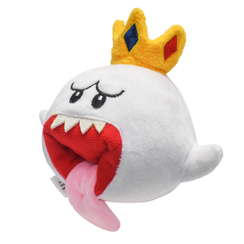 皇冠幽灵 毛绒公仔 马里奥小幽灵白鬼 玛丽路易 玩偶娃娃玩具