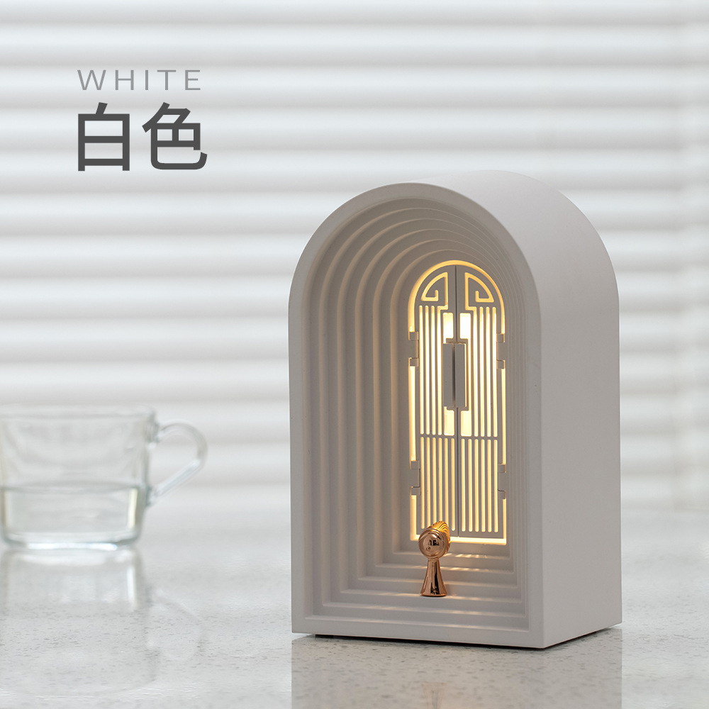 Creative Small Night Lamp Decoration Internet Celebrity Bedroom Nordic Ambience Light Gift Bluetooth Charging Night Light Wholesale Eye Protection Table Lamp