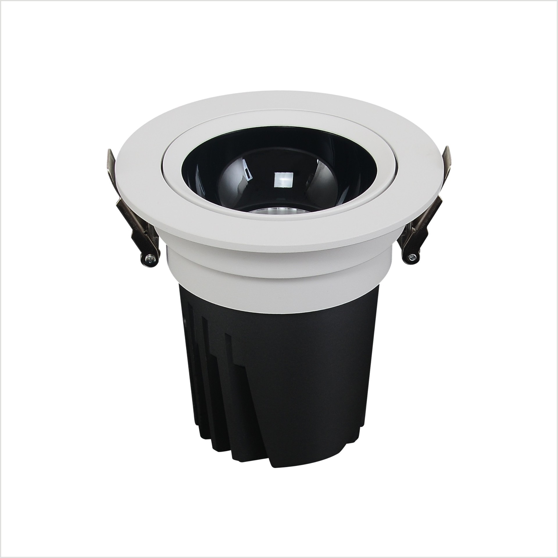 酒店防眩cob筒射灯蜂窝网售楼部led服装珠宝酒店餐饮商业照明超市