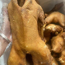 厂家一手货源全熟鲜卤鹅批发3斤左右全熟即食卤菜店餐饮食材批发