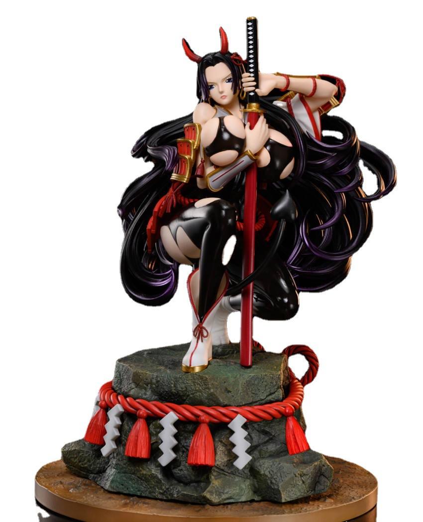 海贼王手办 波雅·汉库克 海贼女帝 限量手办 树脂雕像模型摆件