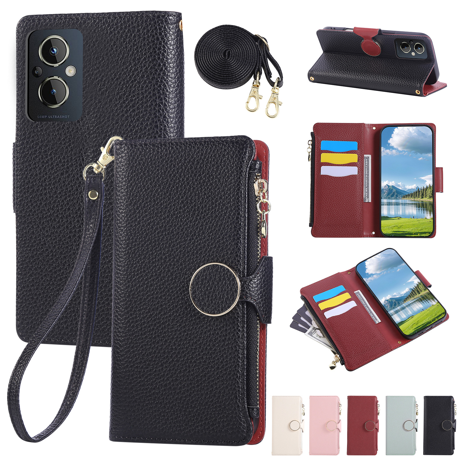 适用于1+Nord?N20 REALME 14  REN0 13 5手机壳 链款手机保护套