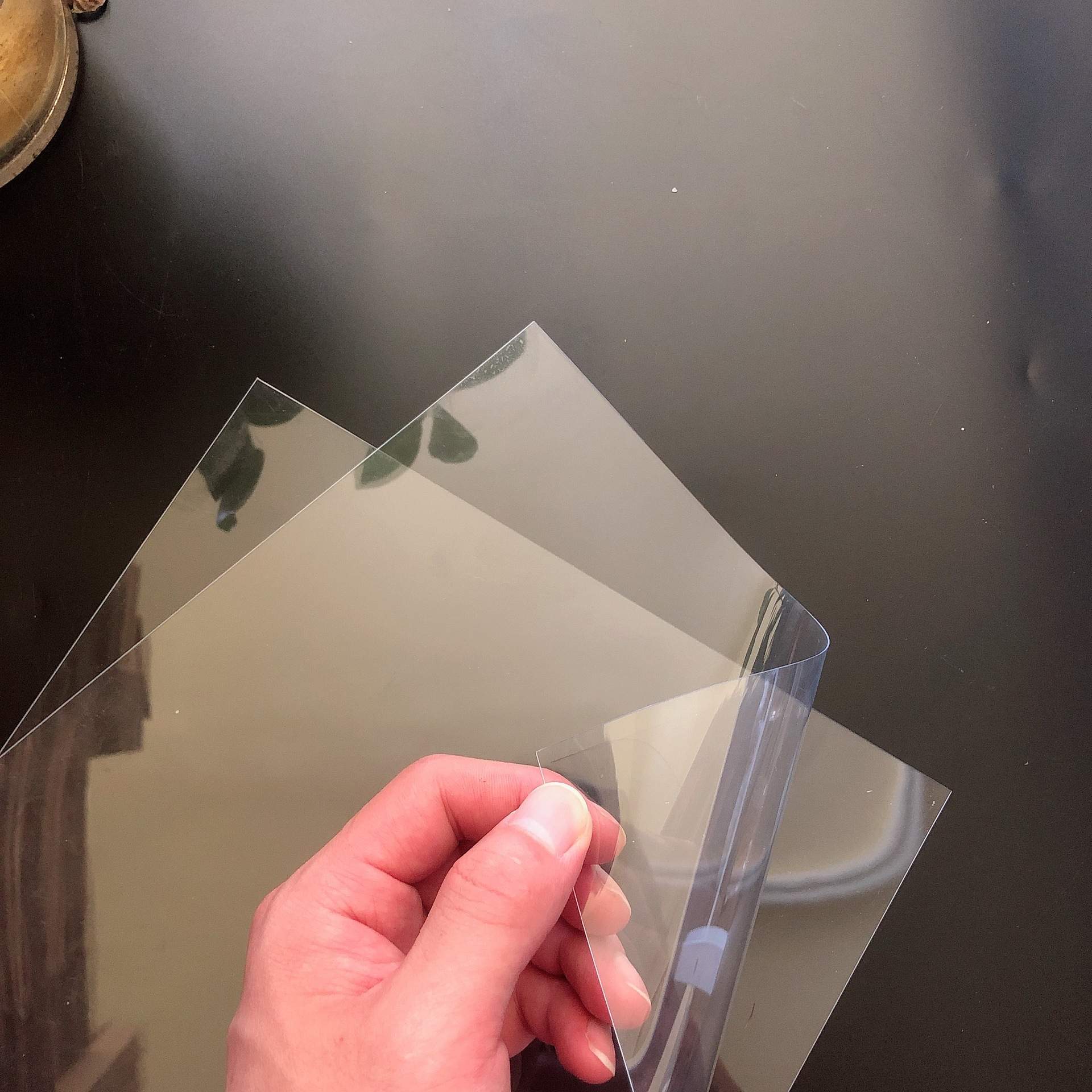 厂家直销 PVC透明塑料片材 薄膜印刷吸塑胶片 窗口片绘画材料