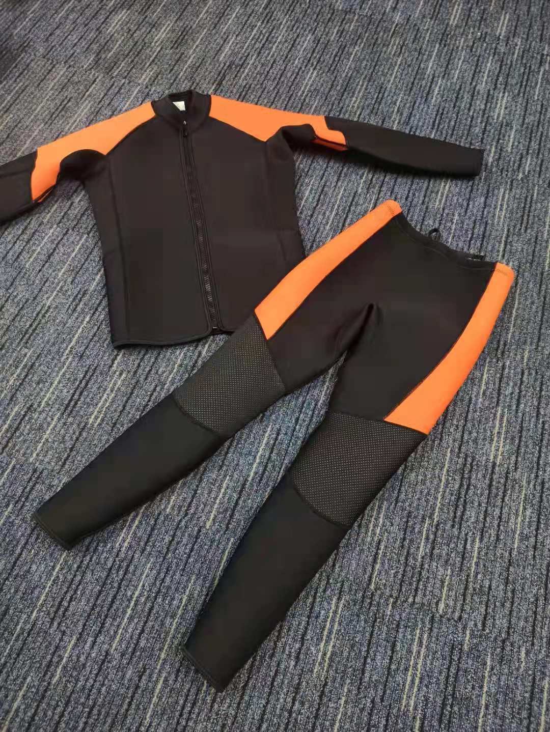 waterscuba潜水服分体湿服工程潜水服分体两件套3mm连体湿衣