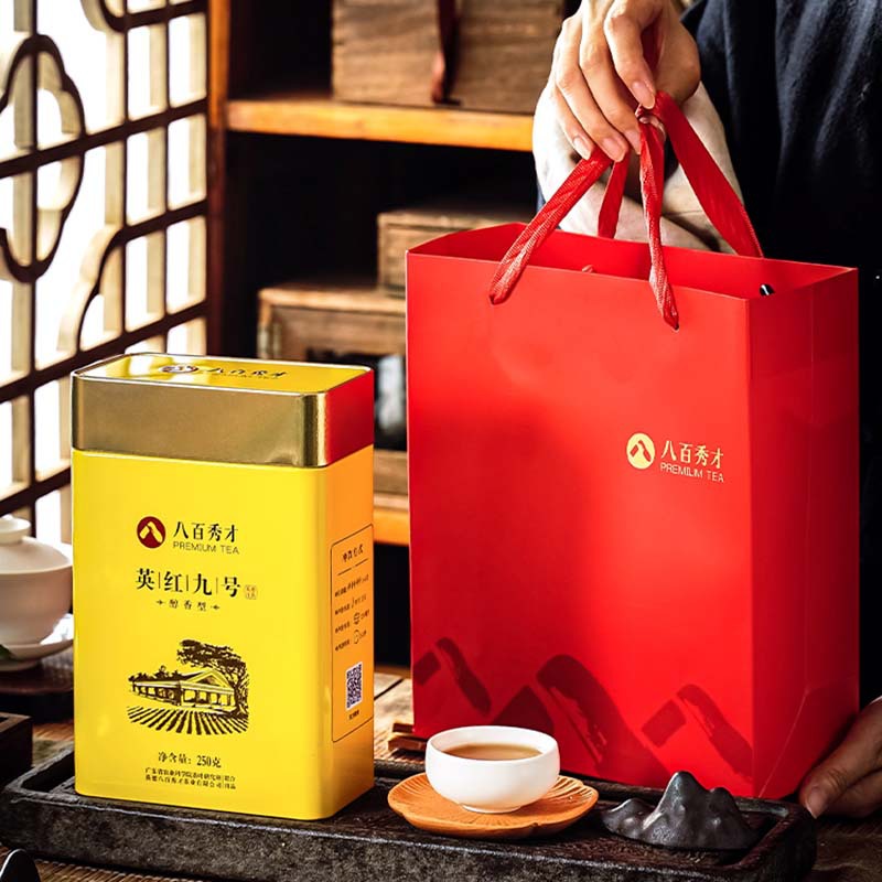英红九号红茶英德红茶浓香型茶叶罐装送礼金骏眉-阿里巴巴